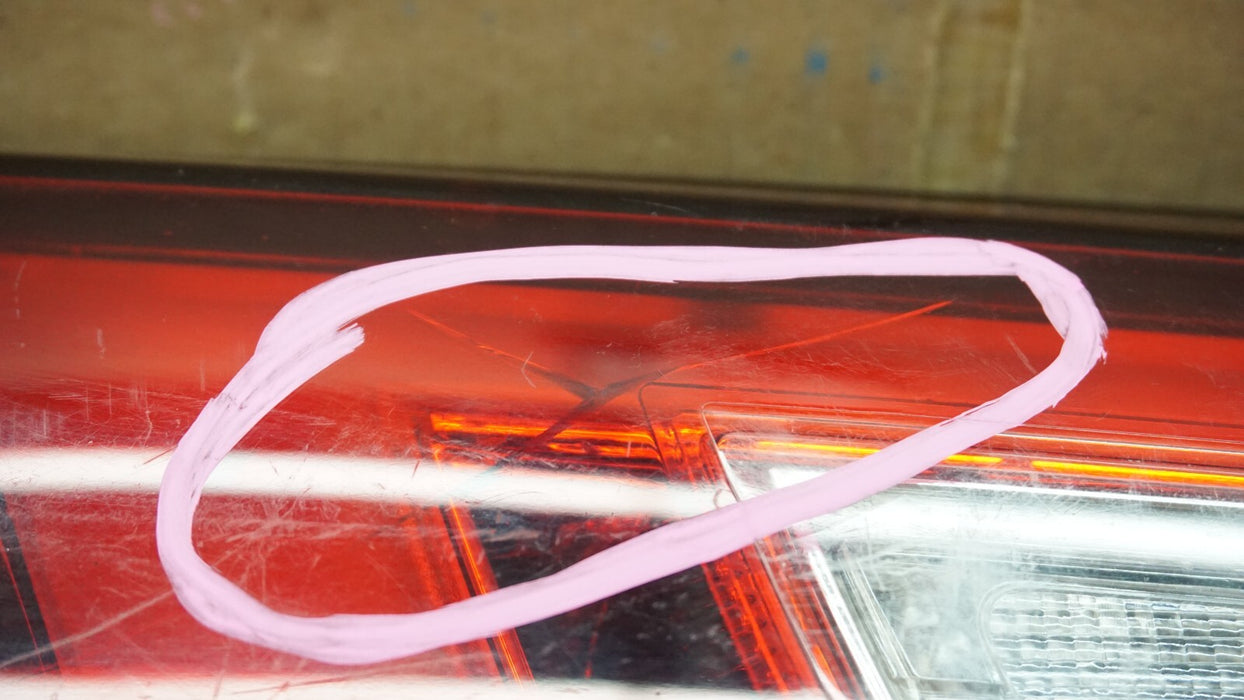 2019-2021 INFINITI QX60 LEFT DRIVER SIDE TAIL LIGHT HALOGEN HALOGEN OEM 19 20 21