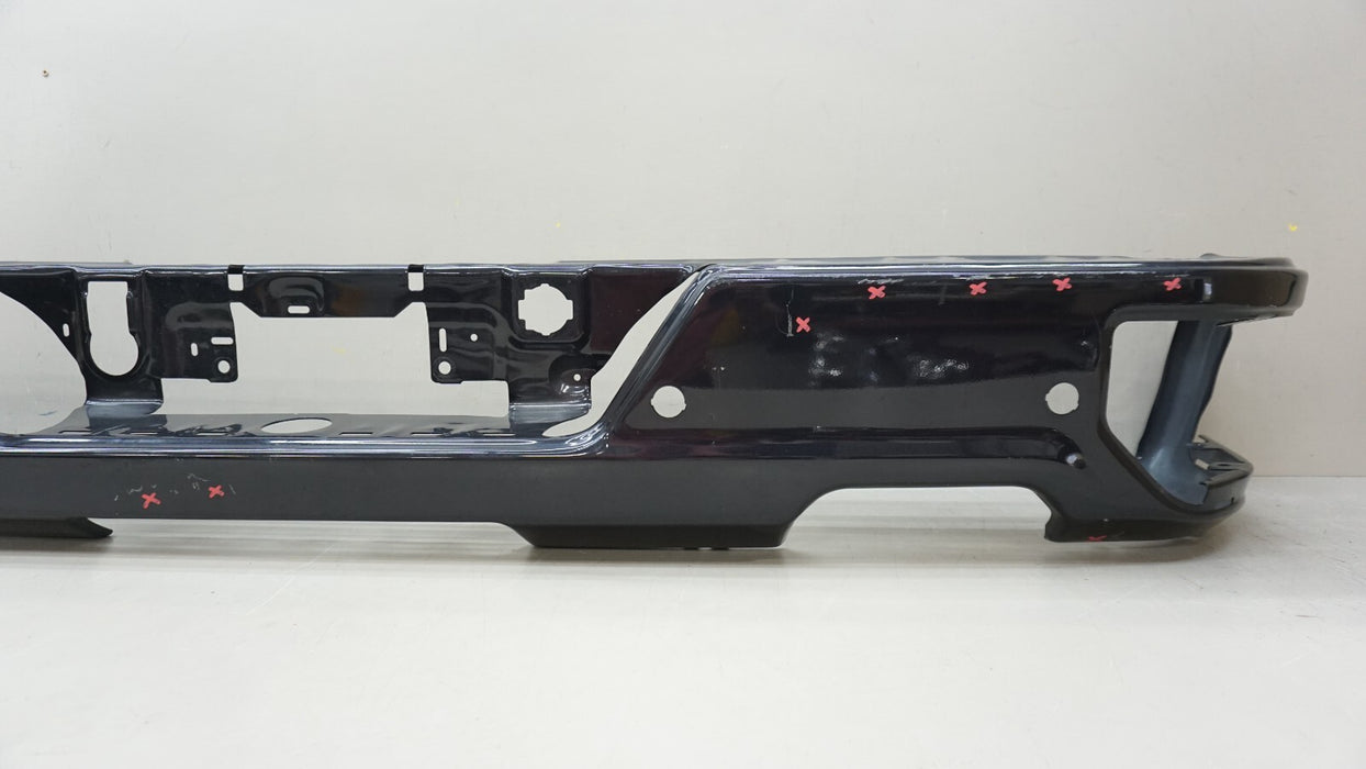 2019-2022 CHEVROLET SILVERADO REAR METAL BUMPER COVER 84520863 OEM