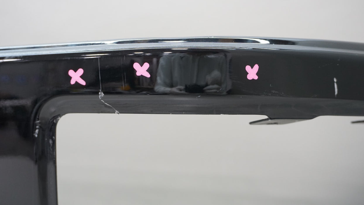 2019-2022 CHEVROLET SILVERADO GMC SIERRA 1500 REAR BUMPER BLACK METAL OEM