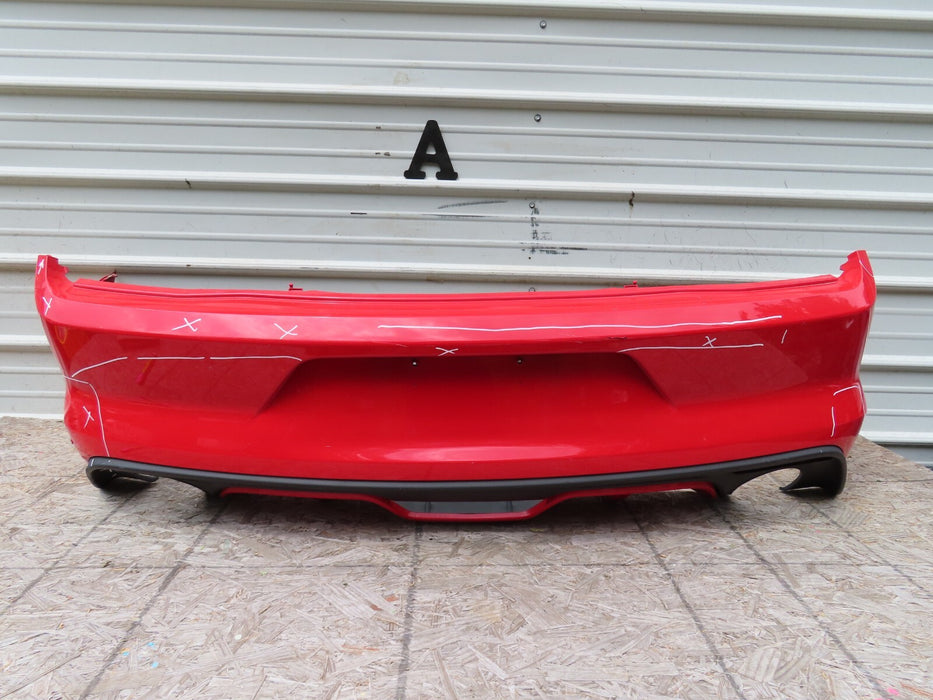 2015-2017 FORD MUSTANG GT REAR BUMPER COVER W/ LOWER VALANCE OEM FR3B-17D781-B