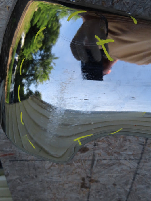 2019-2022 DODGE RAM 1500 4DR PICKUP REAR STEP BUMPER COVER PANEL CHROME OEM