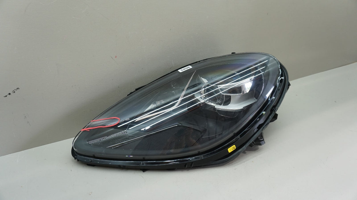 2019-2021 PORSCHE MACAN FRONT LEFT SIDE HEADLIGHT LIGHT LAMP LED OEM 95B941009BD