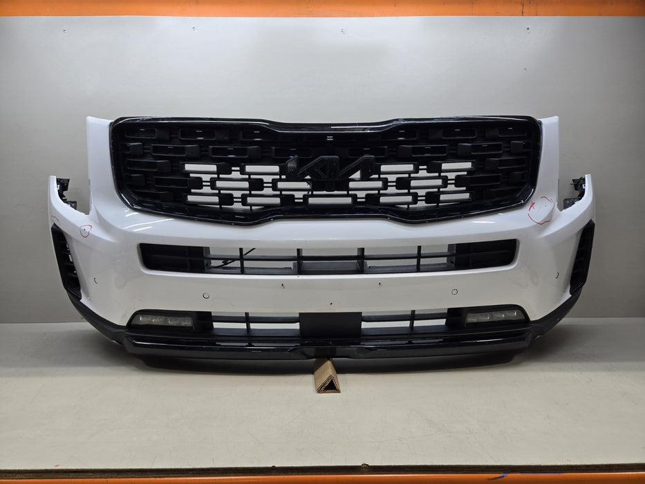 2020 2021 2022 KIA TELLURIDE FRONT COMPLETE BUMPER COVER OEM