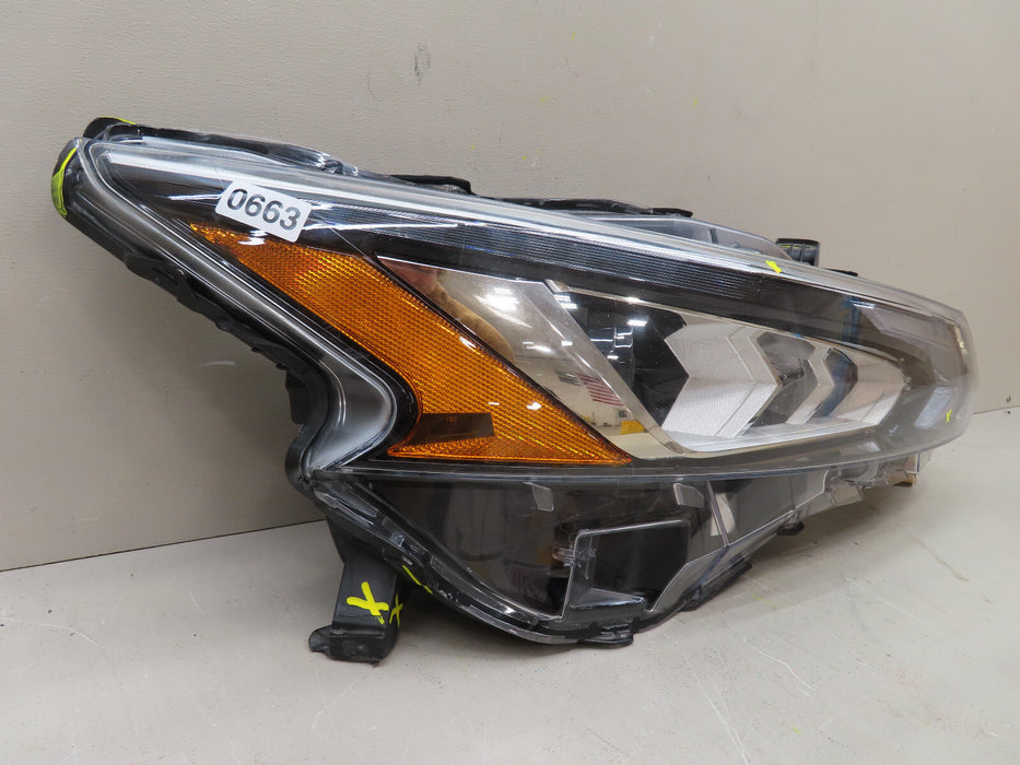 2019-2022 NISSAN ALTIIMA FRONT RIGHT PASSENGER HEADLIGHT FULL LED OEM