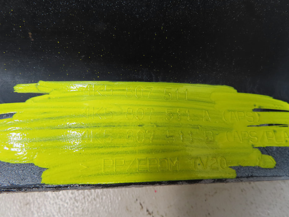 2019-2022 AUDI A6 REAR BUMPER COVER OEM 4K5 807 511 A