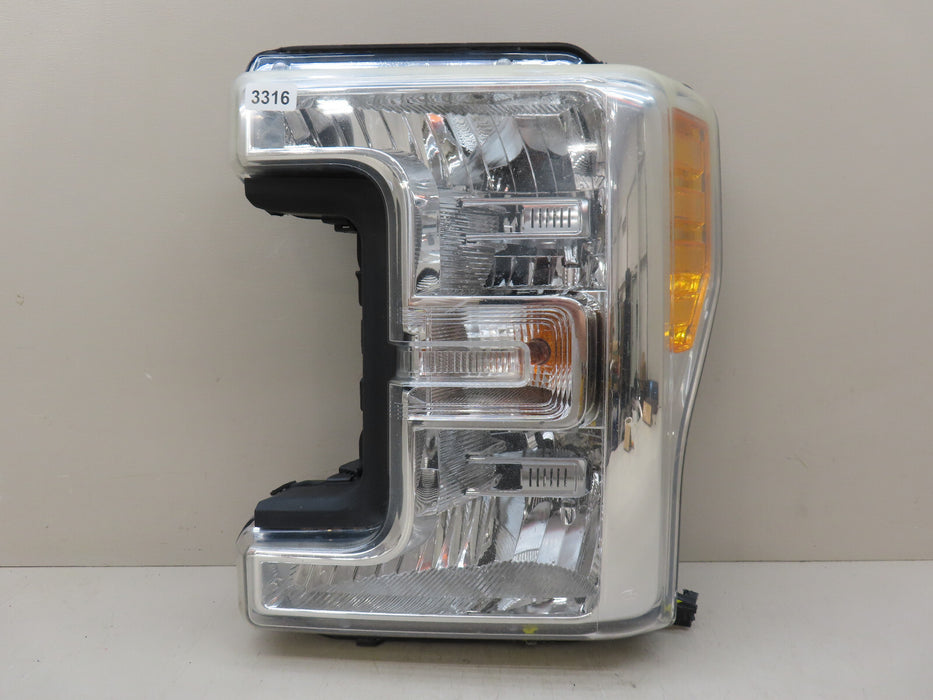 2017-2019 FORD F-250 F-350 SUPER DUTY LEFT DRIVER SIDE HEADLIGHT HALOGEN OEM