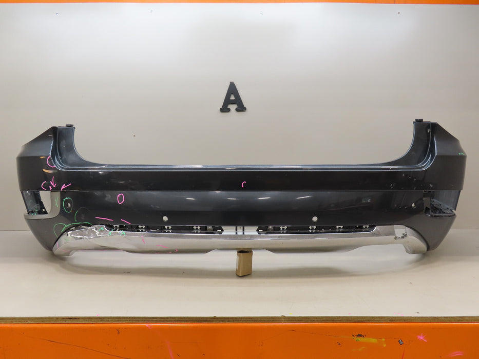 2020-2022 HYUNDAI PALISADE REAR BUMPER COVER W/SKID PLATE OEM 86611-S8000