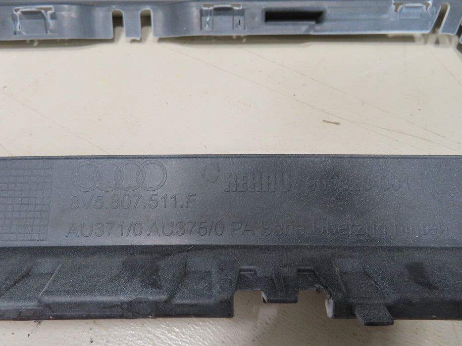 2016 2017 2018 AUDI A3 REAR BUMPER COVER OEM P/N 8V5807511F