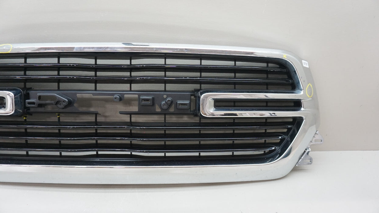 2019-2023 DODGE RAM 1500 FRONT CHROME GRILLE 6BT01TRMAF OEM W/O BADGE
