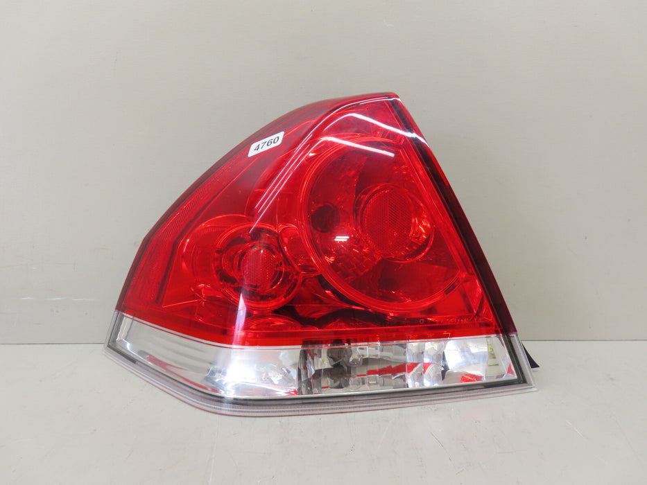 2006-2013 CHEVROLET IMPALA REAR LEFT DRIVER SIDE TAIL LIGHT OEM