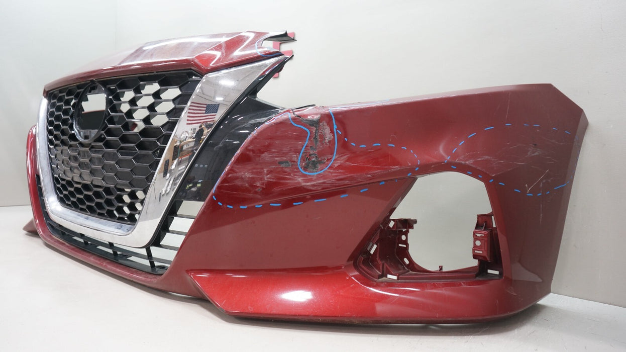 2019-2022 NISSAN ALTIMA FRONT BUMPER COVER WITH GRILLE OEM 620226CA0H