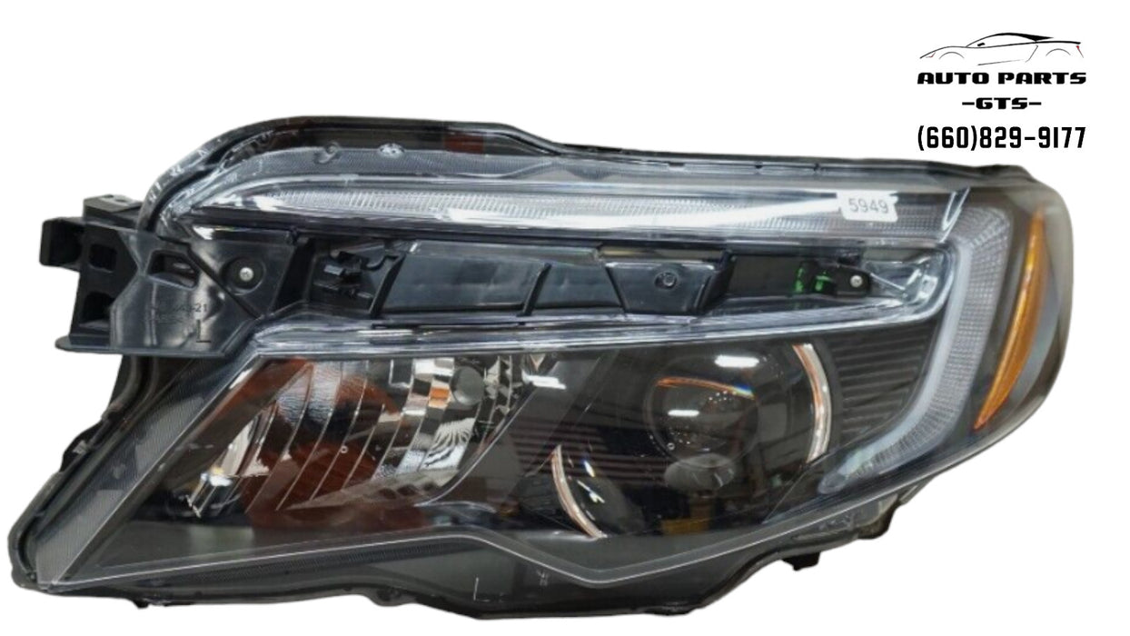 2016-2018 HONDA PILOT FRONT LEFT DRIVERS SIDE HALOGEN W/LED HEADLIGHT OEM