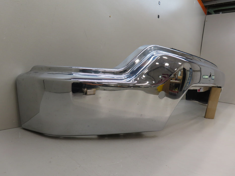 2019-2022 GMC SIERRA FRONT METAL BUMPER W/SENSOR HOLES OEM