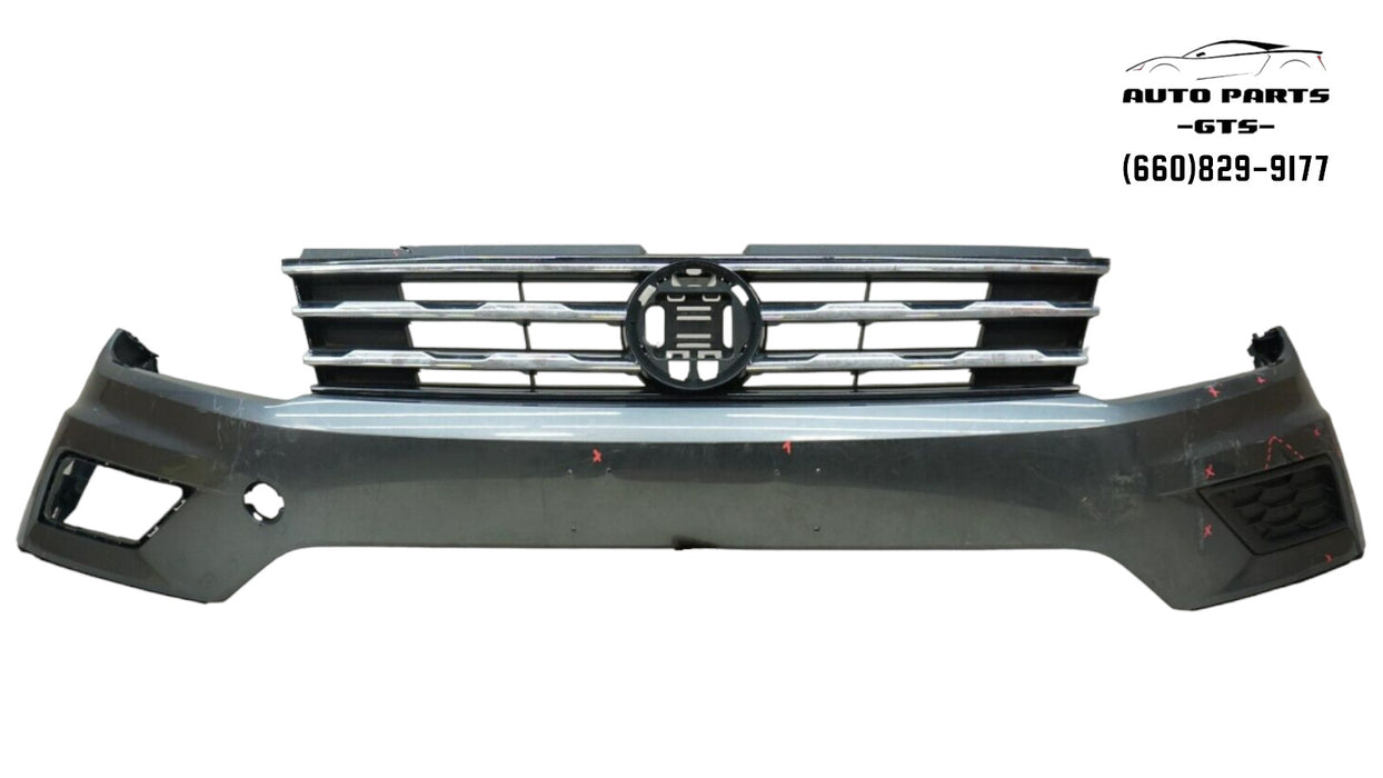 2018-2019 VOLKSWAGEN TIGUAN FRONT BUMPER COVER W/ GRILLE GRILL OEM 5NN807221