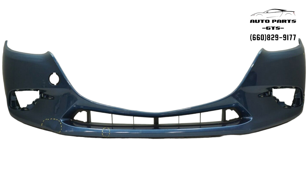 2017-2018 MAZDA 3 SPORT FRONT BUMPER COVER BANE-50031 OEM 17 18