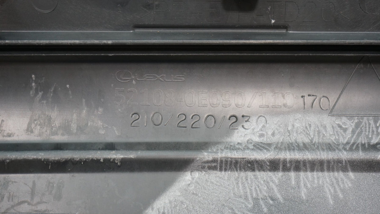 2019-2022 LEXUS RX350 REAR LOWER BUMPER COVER VALANCE OEM 52108-0E090