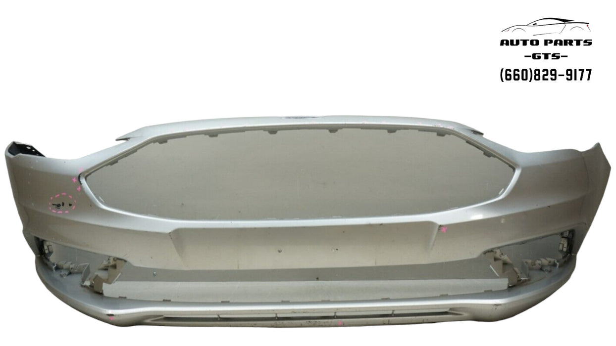 2017-2018 FORD FUSION FRONT BUMPER COVER PANEL W/ EMBLEM OEM HS73-17757-AEW