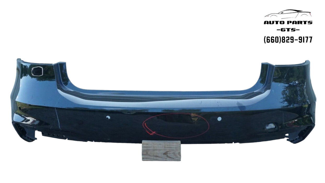 2019-2020 AUDI A7 SPORTBACK S-LINE REAR BUMPER COVER PANEL 4K8807385 OEM 19 20