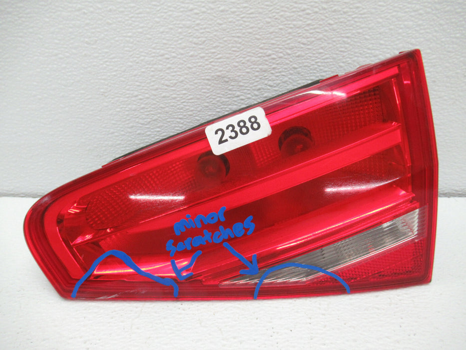 2009 2010 2011 2012 Audi A4 B8 Tail Light lamp Inner Passenger RH 8K5 945 094