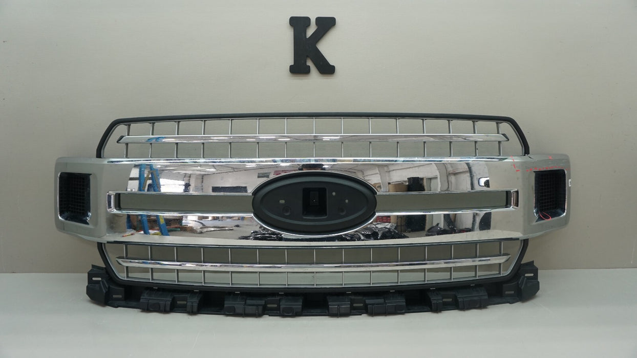 2018-2020 FORD F-150 FRONT UPPER MAIN GRILLE JL34-8200-DEW OEM 18 19 20