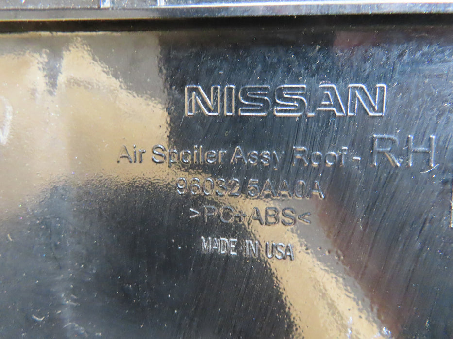 2015-2023 NISSAN MURANO LEFT DRIVER LIFTGATE AIR SPOILER END MOLDING OEM