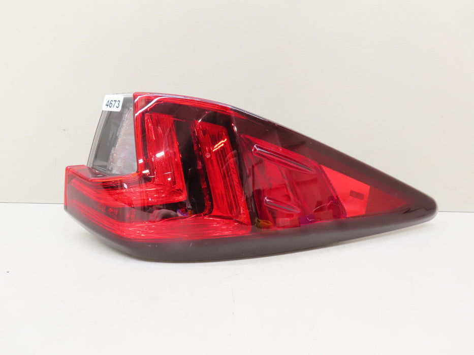 2016-2019 LEXUS RX350 REAR RIGHT PASSENGER SIDE TAIL LIGHT LAMP LED OEM