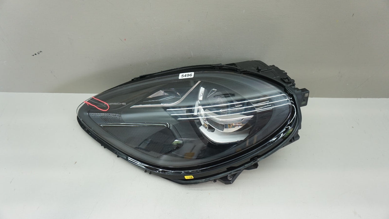 2019-2021 PORSCHE MACAN FRONT LEFT SIDE HEADLIGHT LIGHT LAMP LED OEM 95B941009BD
