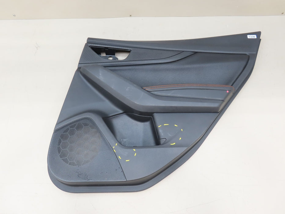 2018-2023 SUBARU CROSSTREK XV REAR RIGHT PASSENGER SIDE INTERIOR PANEL OEM