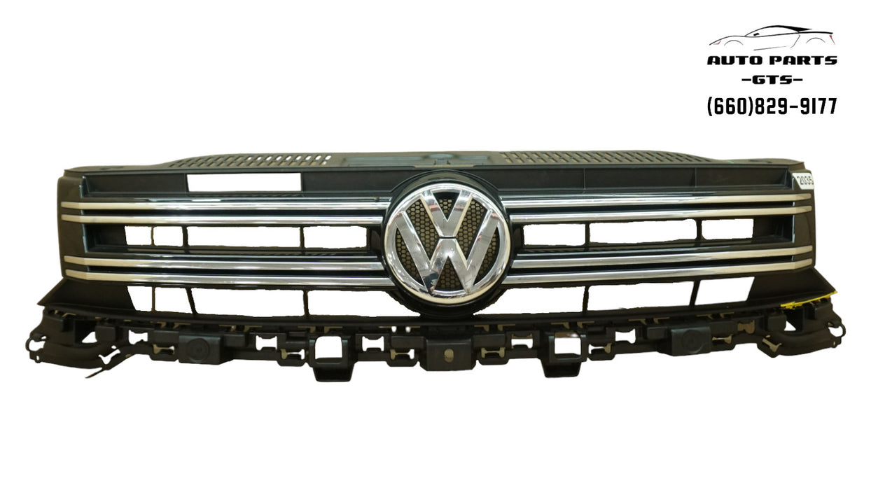 2012-2017 VOLKSWAGEN TIGUAN FRONT BUMPER UPPER GRILL GRILLE OEM 5N0853653F