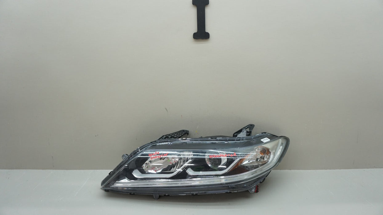 2016-2017 HONDA ACCORD EX EX-L COUPE FRONT LH LEFT DRIVER SIDE HEADLIGHT OEM
