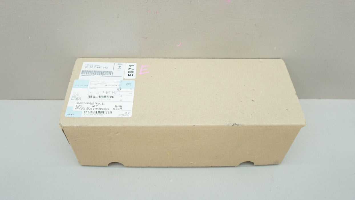 2019-2021 BMW X7 REAR RH RIGHT PASSENGER SIDE TAIL EXHAUST PIPE TIP CHROME OEM