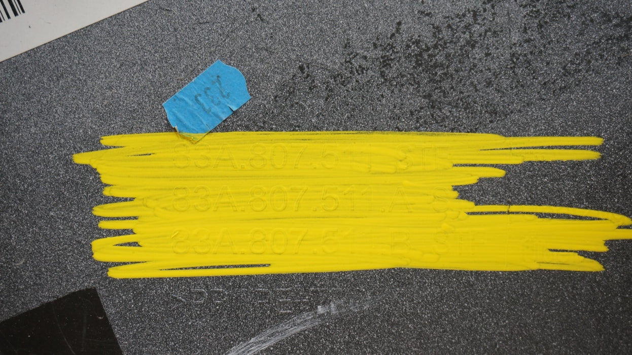 2019-2021 AUDI Q3 S-LINE REAR BUMPER COVER PANEL OEM 83A807511