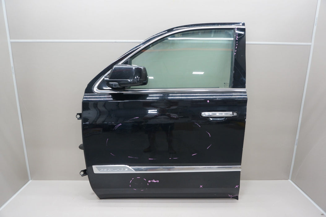 2015-2020 CADILLAC ESCALADE FRONT LEFT DRIVERS SIDE DOOR PANEL W/ INNER TRIM OEM