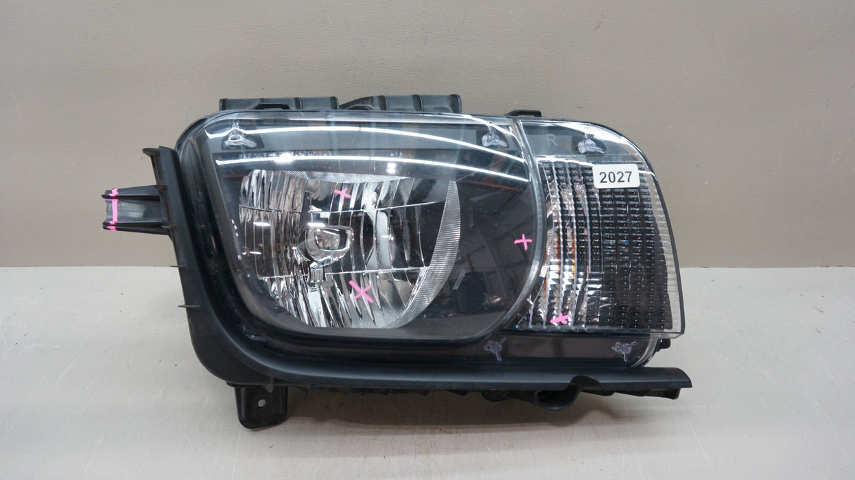 2010-2013 CHEVROLET CAMARO RIGHT PASSENGER SIDE HALOGEN HEADLIGHT OEM 20981024