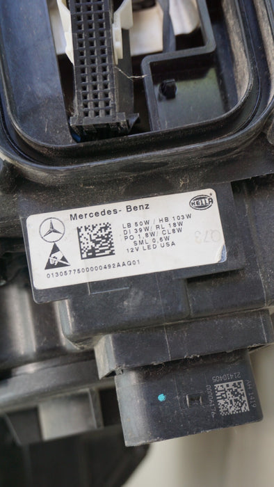 2019-2021 MERCEDES CLS450 CLS53 C257 LEFT DRIVER HEADLIGHT LED OEM A2579063302