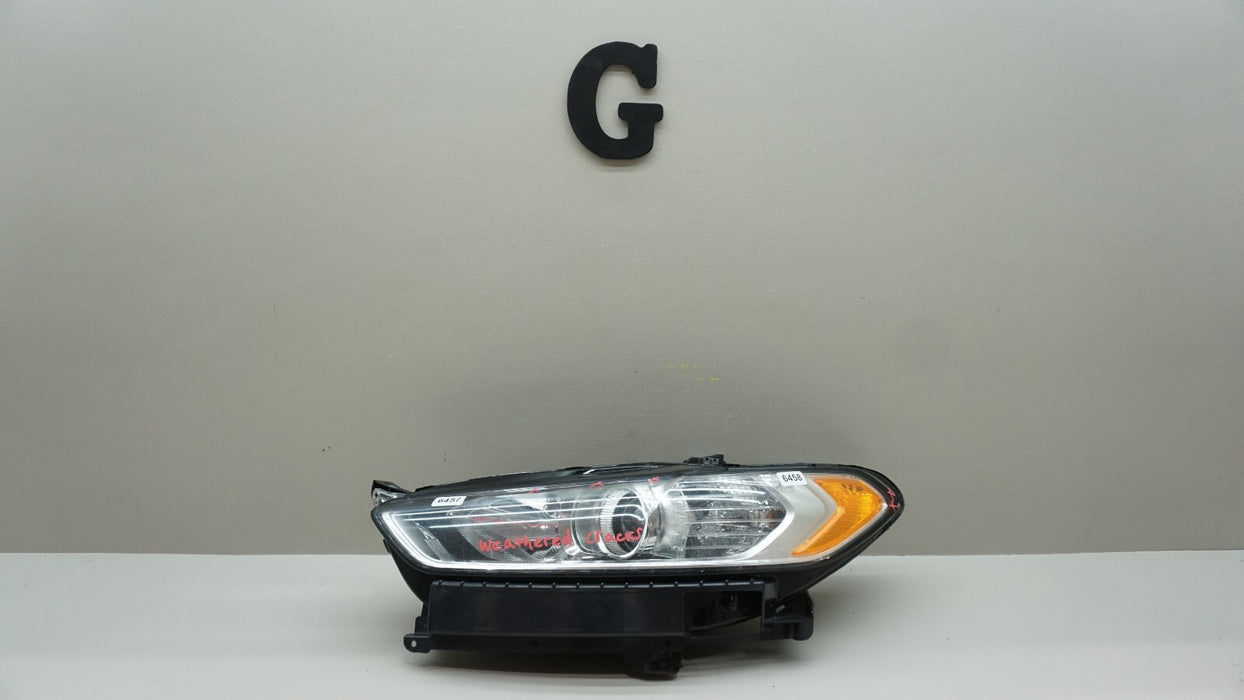 2013-2016 FORD FUSION FRONT LH LEFT DRIVER SIDE HALOGEN HEADLIGHT OEM