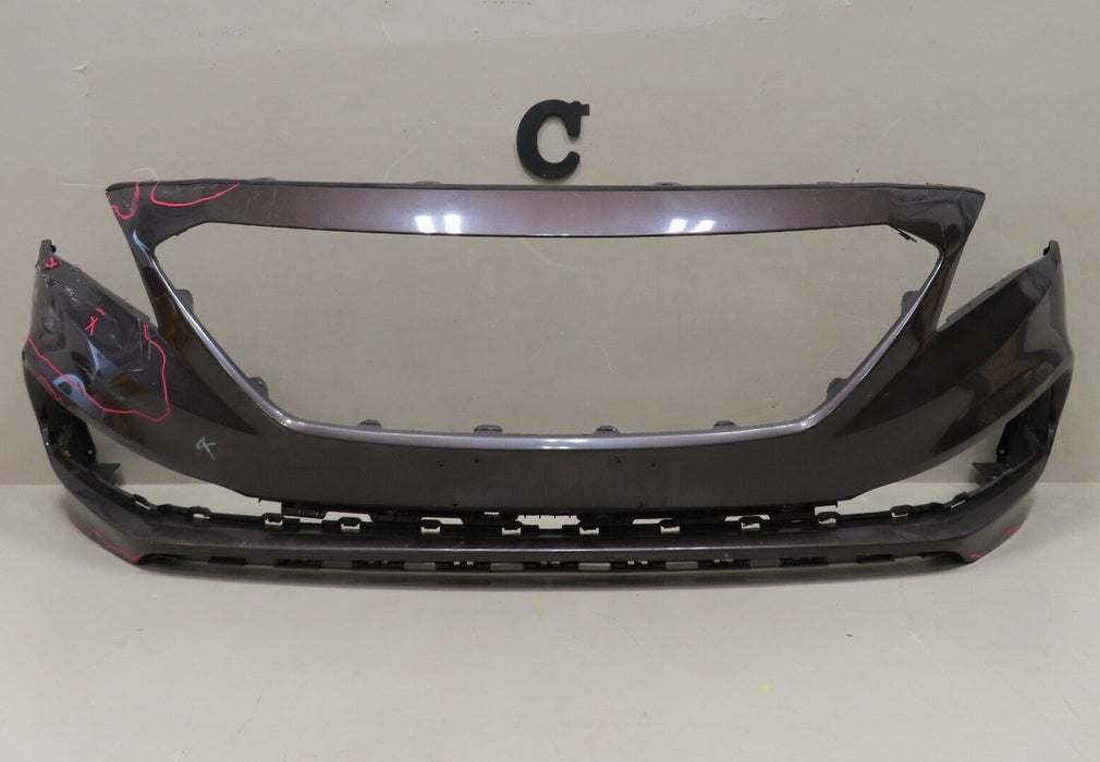 2015-2017 HYUNDAI SONATA 4DR SEDAN SPORT FRONT BUMPER COVER OEM 86511-C2300