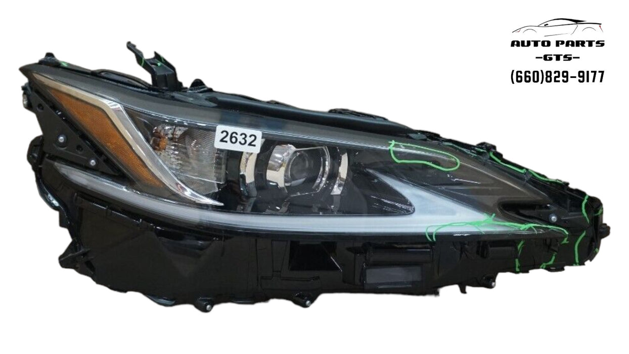 2019-2021 LEXUS ES350 ES300H FRONT RIGHT PASSENGER SIDE HEADLIGHT OEM FOR PARTS