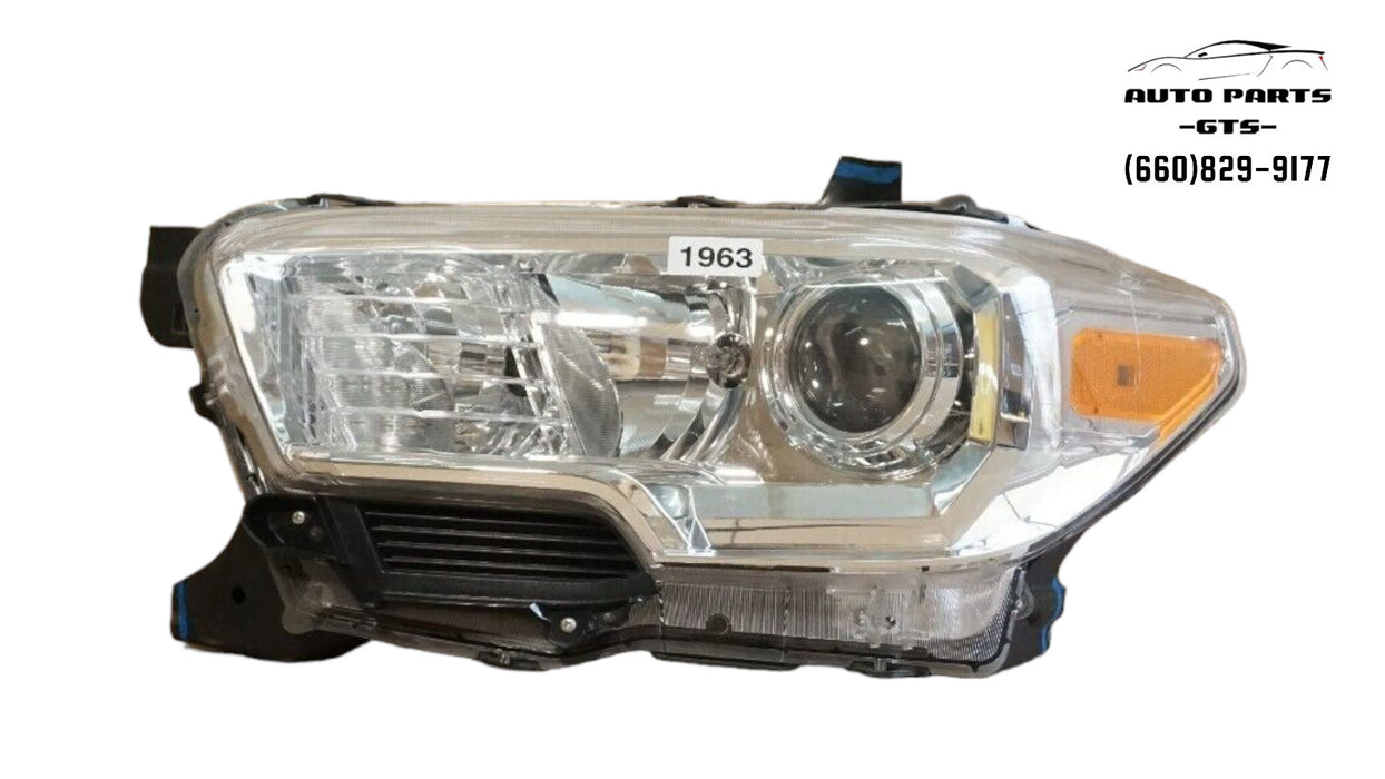 2016-2020 TOYOTA TACOMA LEFT DRIVER SIDE LED HALOGEN HEADLIGHT LAMP OEM