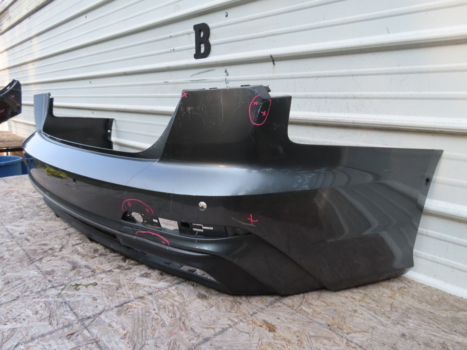 2019-2022 AUDI A6 S-LINE REAR BUMPER COVER W/ LOWER VALANCE PANEL OEM 4K5807511F