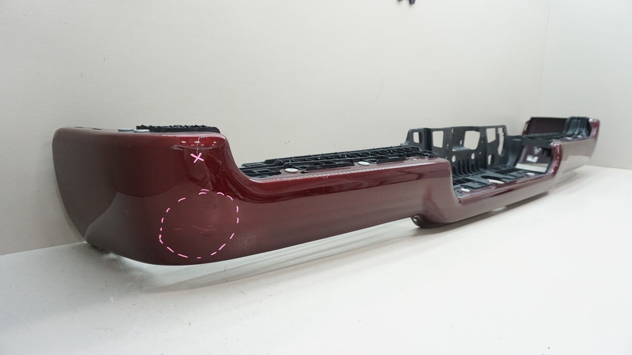 2019-2023 DODGE RAM 1500 REAR BUMPER COVER OEM 68404443AB RED
