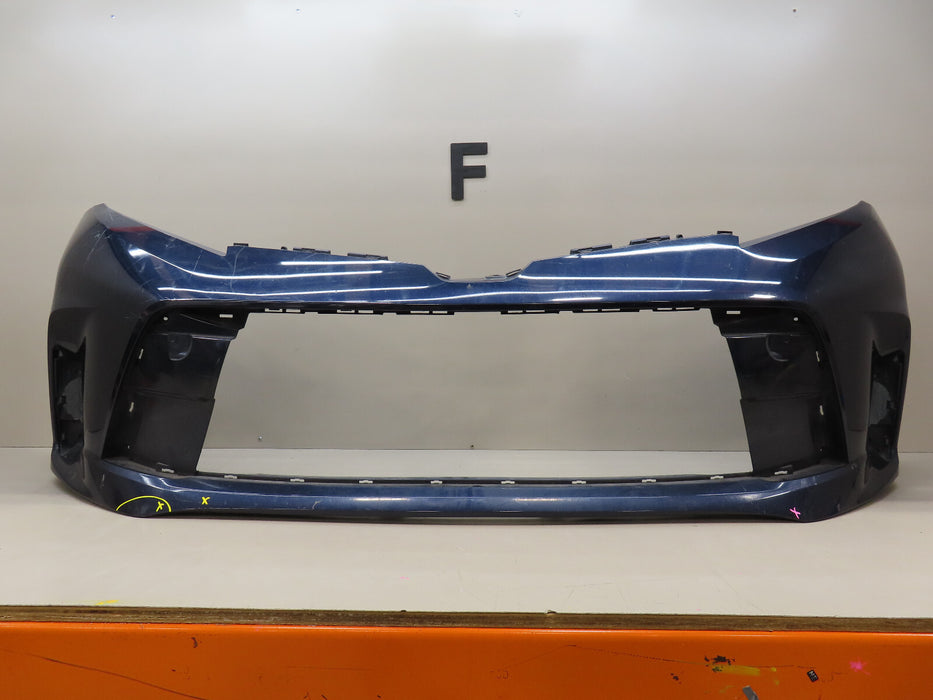 2018-2020 TOYOTA SIENNA FRONT BUMPER COVER OEM