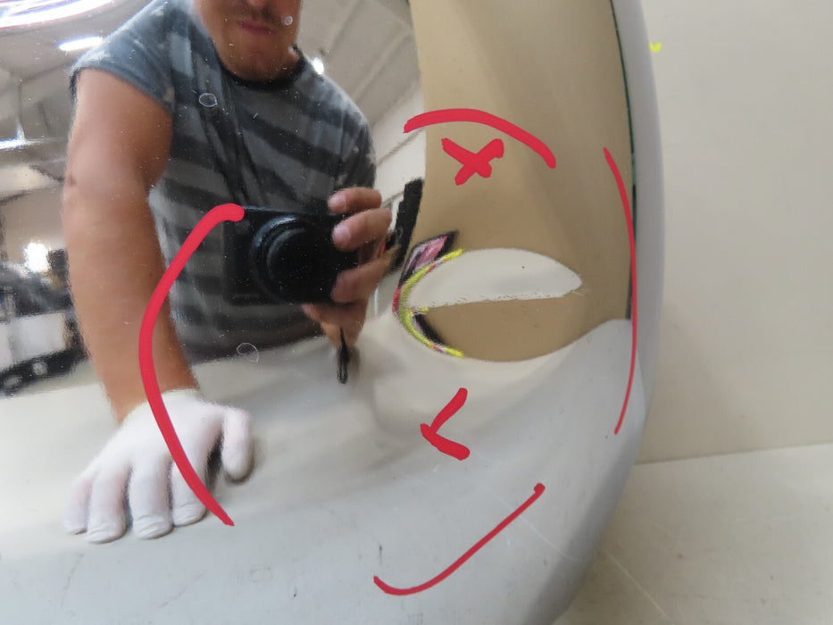 2019-2021 DODGE RAM 2500 PICKUP REAR METAL BUMPER COVER PANEL OEM 68377162AA