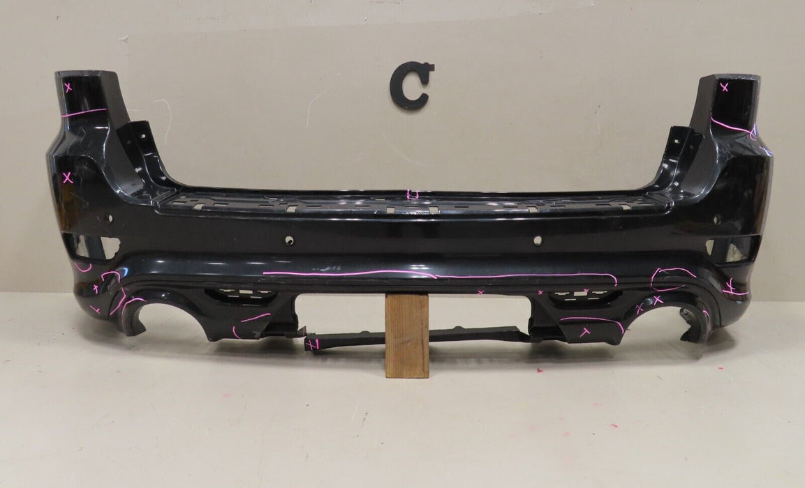 2012-2013 JEEP GRAND CHEROKEE SRT8 REAR BUMPER COVER W/ LOWER PANEL OEM 465500