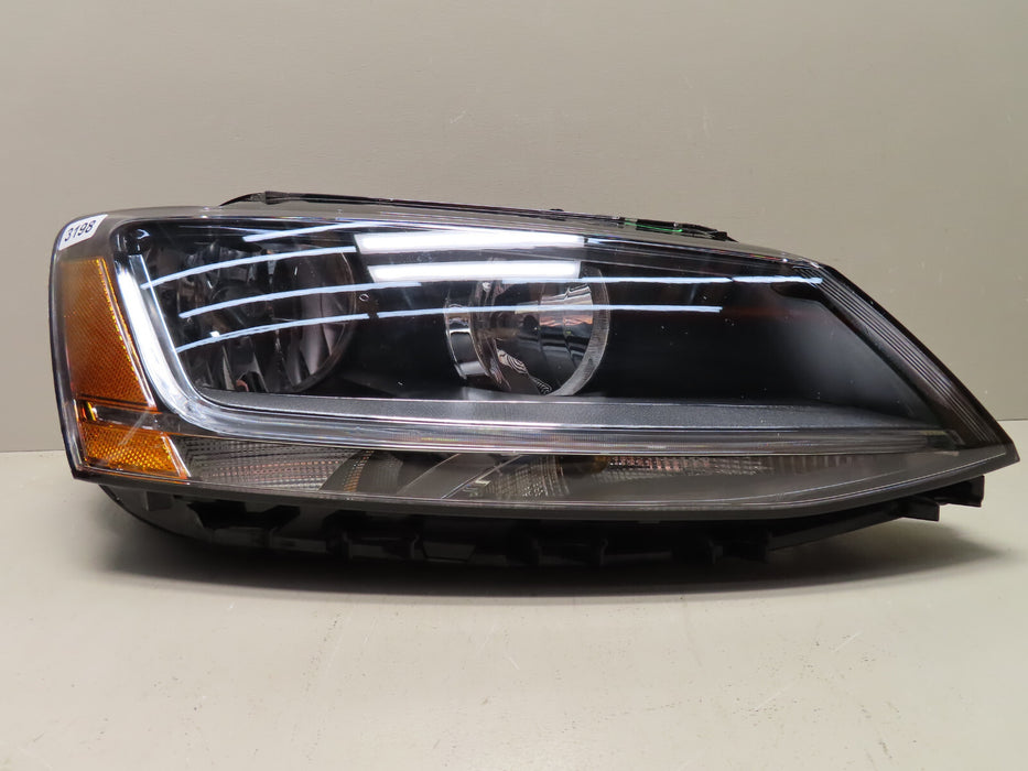 2017-2018 VOLKSWAGEN VW JETTA RIGHT HALOGEN HEADLIGHT LAMP OEM