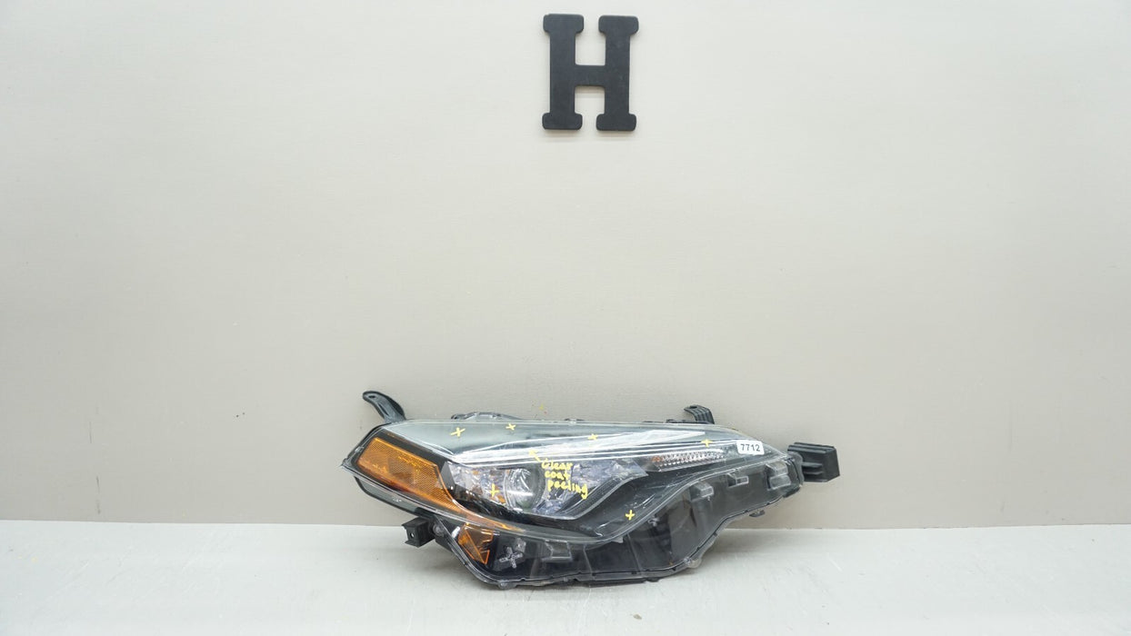 2014-2016 TOYOTA COROLLA FRONTRH RIGHT PASSENGER SIDE LED HEADLIGHT OEM