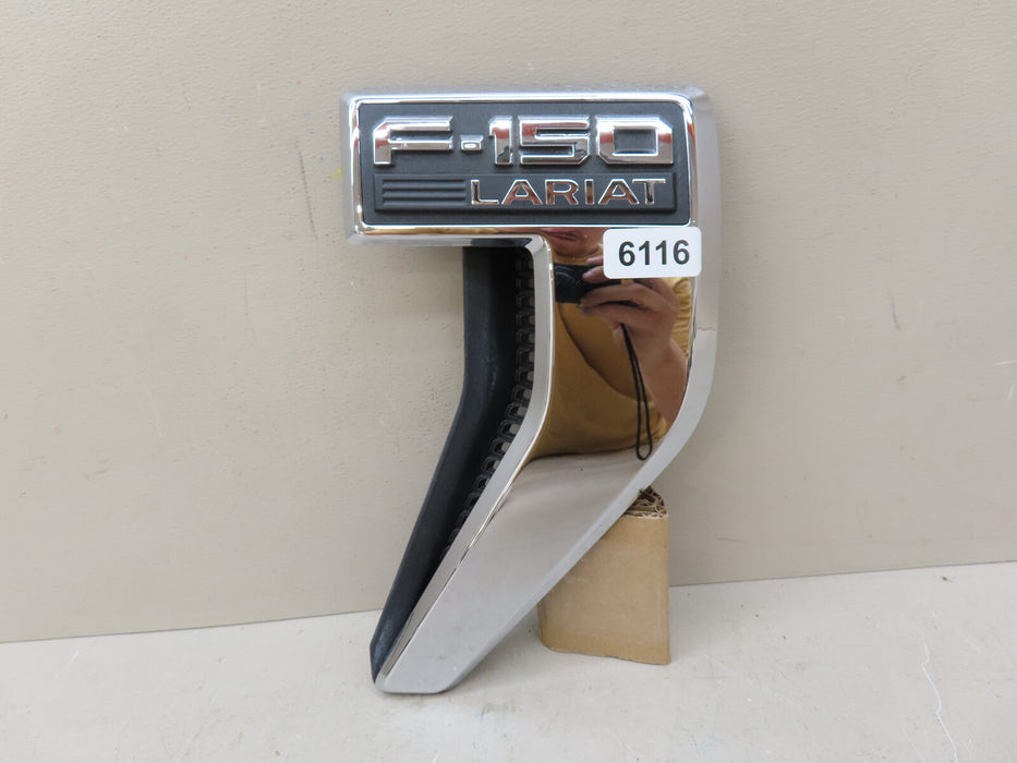 2021 2022 FORD F-150 F150 LARIAT FRONT RIGHT PASSENGER SIDE FENDER EMBLEM OEM