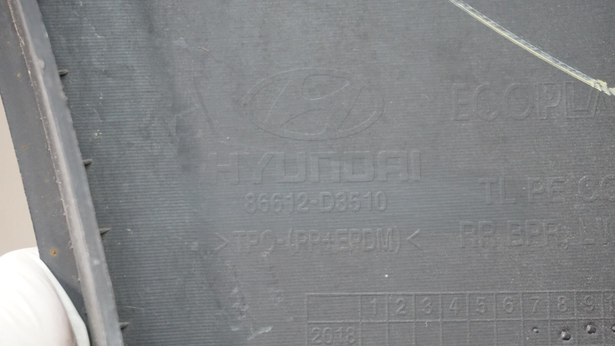 2019-2021 HYUNDAI TUCSON REAR LOWER BUMPER COVER VALANCE OEM 86612-D3510