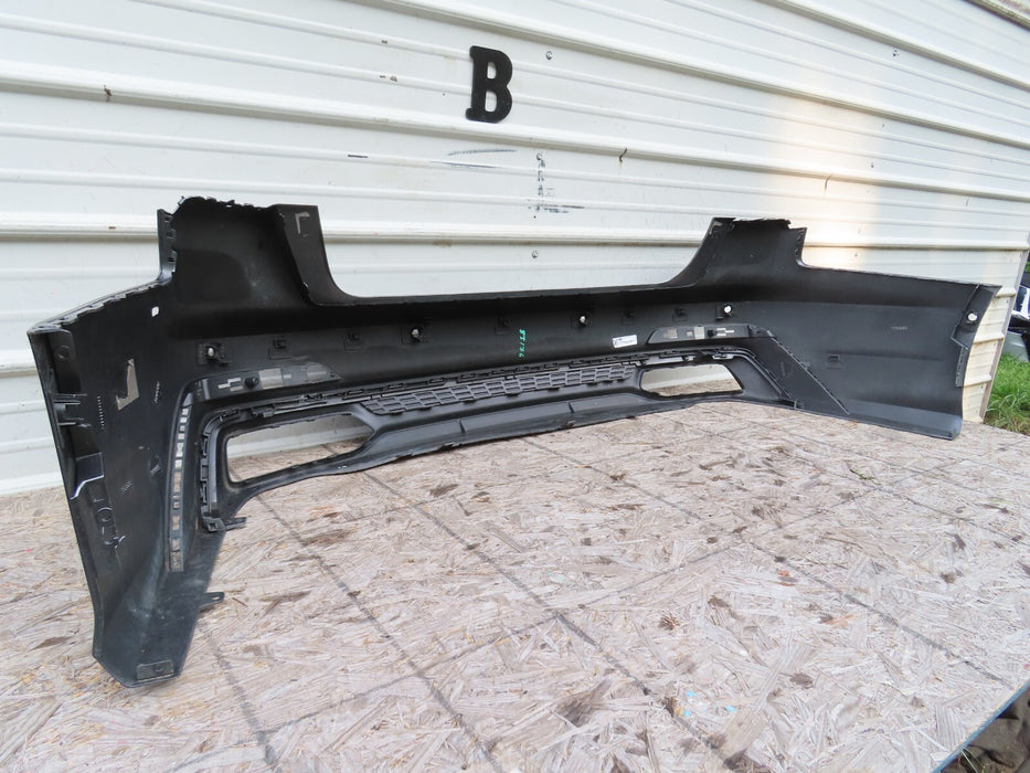2019-2022 AUDI A6 S-LINE REAR BUMPER COVER W/ LOWER VALANCE PANEL OEM 4K5807511F