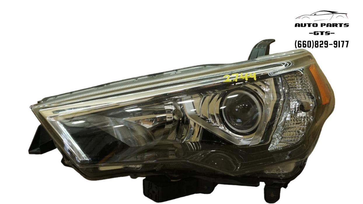 2014-2019 TOYOTA 4RUNNER FRONT LEFT DRIVER SIDE HEADLIGHT HALOGEN OEM
